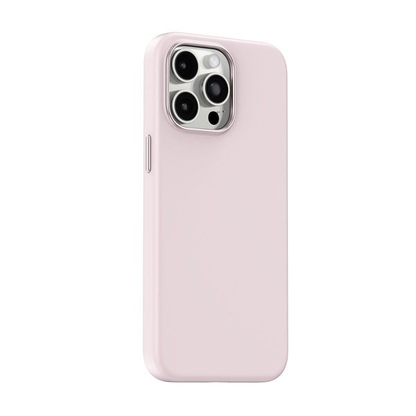 كڤر حماية سيليكون من أسلي جلوبال متوافق مع MagSafe لهاتف iPhone 15 Pro |وردي كڤر حماية سيليكون من أسلي جلوبال متوافق مع MagSafe لهاتف iPhone 15 Pro |وردي